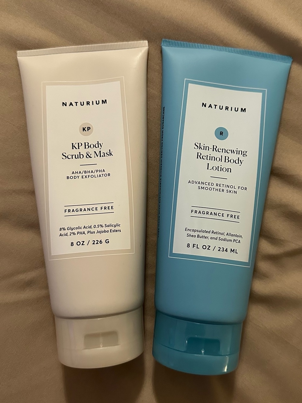 Naturium Scrub & Mask + Retinol Body Lotion SET - Glycolic + Salicylic Acid